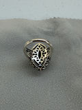 Sterling Silver Blue Stone Ring With 14K Accent Detail - thumbnail 14 of 21