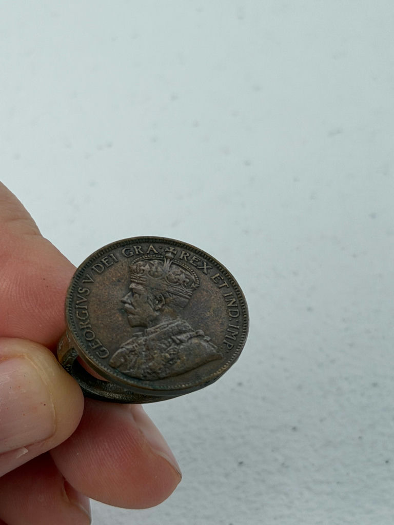 Three Vintage Style Coin Rings - image 8 of 11