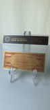 Gold Plated 100,000 Dollar Banknote with Certificate of Authenticity - thumbnail 3 of 8