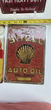 Set of Four Vintage Style SHELL Metal Automotive Signs - thumbnail 5 of 6