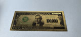 Gold Plated 100,000 Dollar Banknote with Certificate of Authenticity - thumbnail 1 of 8