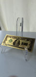 Gold Plated $10,000 Gold Banknote with Certificate of Authenticity - thumbnail 6 of 8