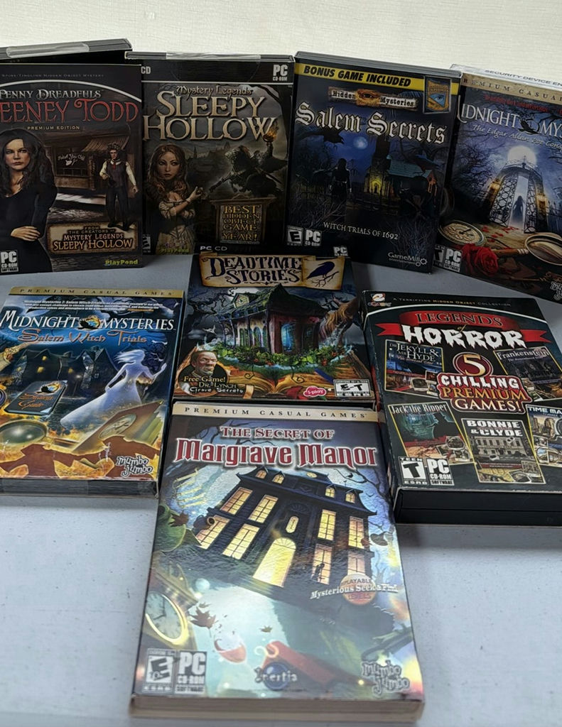 Lot of PC Hidden Object and Mystery Games - image 1 of 21