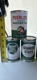 (6) Vintage Style MINI Motor Oil Tin Cans Assortment - thumbnail 2 of 5