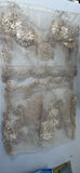 (20+) Set of Embroidered Sheer Fabric Panels with Floral Appliques - thumbnail 4 of 7