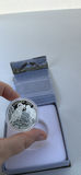 RCM $100 Silver Coin with Rocky Mountain Bighorn Sheep Packaging - thumbnail 17 of 21