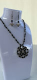 Two Beaded Necklace and Earring Jewelry Sets With Brooches - thumbnail 7 of 11
