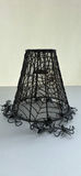 Bombay Company Halloween Beaded Spider Web Lampshade - thumbnail 7 of 9
