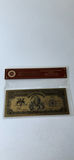 Gold Plated Five Dollar US Vintage Banknote with Certificate of Authenticity - thumbnail 4 of 5