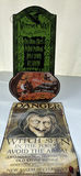 Halloween Witch-Themed Decor Signs and Figurines LOT - thumbnail 5 of 9