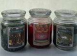 (3) Three Scented Jar Candles Lot - thumbnail 1 of 9