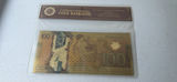 Gold-Plated Canada 100 Banknote with Certificate of Authenticity - thumbnail 4 of 8