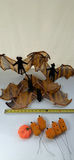 Vintage Halloween Bat and Pumpkin Decorations LOT - thumbnail 5 of 8