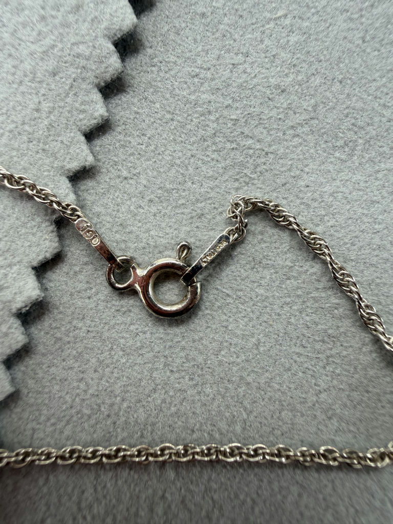 Silver Italy .925 Chain Necklace - 2.47grams - image 11 of 12