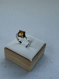 Sterling Silver Jewelry Set with Yellow Gemstones - thumbnail 7 of 19