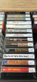 Vintage Woodgrain Cassette Tape Storage Rack with Assorted Cassette Tapes - thumbnail 10 of 12
