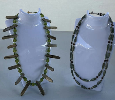 Two Beaded Necklaces - Image 1 of 8