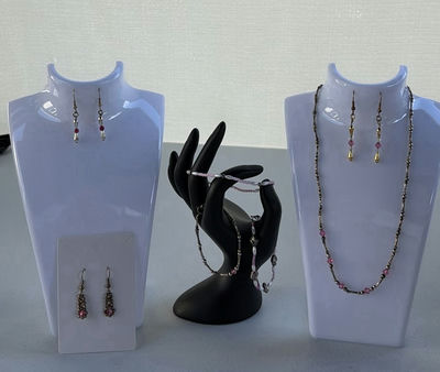 Beaded Jewelry Sets and Earrings - Image 1 of 6