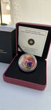 Royal Canadian Mint 2013 $20 Fine Silver Coin Purple Coneflower and Eastern Tailed Blue - thumbnail 1 of 22