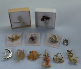 Collection of Assorted Decorative Brooches and Pins - thumbnail 1 of 4