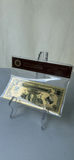 Gold-Plated United States Two Dollar Banknote with Certificate of Authenticity - thumbnail 2 of 8