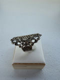 Ornate Sterling Silver Filigree Ring - thumbnail 5 of 12