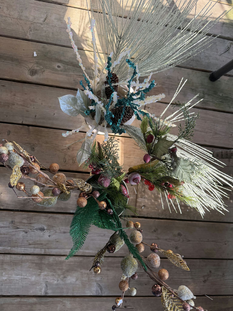Christmas Decor Assortment with Merry Xmas Bucket and Pinecone Ornament - image 22 of 23
