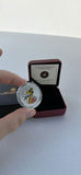 Royal Canadian Mint 2012 25-Cent Coloured Coin Evening Grosbeak - thumbnail 14 of 18