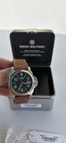 Swiss Military Wristwatch with Metal Storage Case - thumbnail 1 of 17