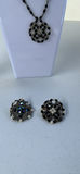 Two Beaded Necklace and Earring Jewelry Sets With Brooches - thumbnail 8 of 11
