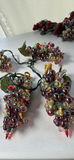 (3 Sets) Decorative Grape Cluster String Lights and Artificial Grape Vines - thumbnail 1 of 13