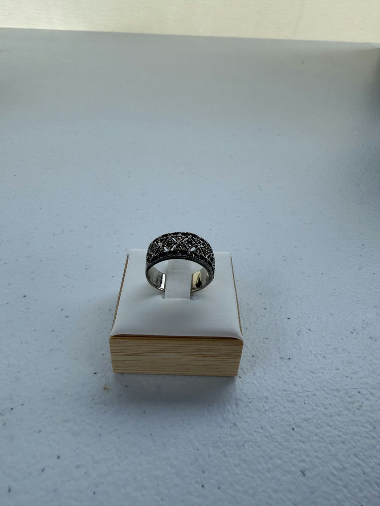Sterling Silver Patterned Ring - image 6 of 12