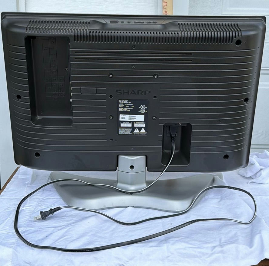 Sharp Flat-Screen Television with Stand - image 3 of 3