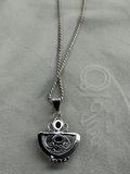 Sterling Silver Pendant Necklace with Gemstones - thumbnail 3 of 15