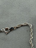Sterling Silver Chain Anklet and Adjustable Ring - thumbnail 8 of 10