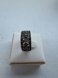 Sterling Silver Patterned Ring - thumbnail 7 of 12