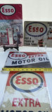 (4) Esso Vintage Style Metal Signs - thumbnail 5 of 6