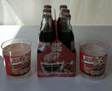 1997 Detroit Red Wings Coca-Cola Bottle Carrier and Pepsi-Cola Glasses - thumbnail 1 of 8