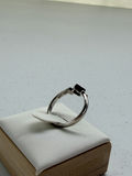 Sterling Silver Ring with Square Stone - thumbnail 4 of 9