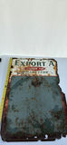 Export "A" Filter Tip Cigarettes Metal Sign OLD ORIGINAL - thumbnail 1 of 5