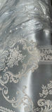 Lot Of (5) Patterned Fabric Table Cloths Ornate Floral And Scroll Pattern - thumbnail 2 of 6