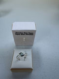Sterling Silver Blue Topaz Ring - thumbnail 3 of 11