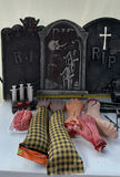 Halloween Tombstone Decorations and Prop Body Parts - thumbnail 1 of 5