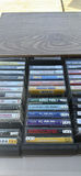 Vintage Cassette Tape Storage Case with Assorted Music Cassette Tapes - thumbnail 1 of 10