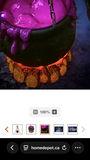 Home Accents Holiday 5 ft LED Bubbling Cauldron with Fire - thumbnail 2 of 8
