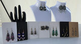 Assorted Handmade Beaded Earrings Collection - thumbnail 1 of 10
