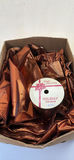 Box Lot Of Shiny Orange And Copper Color Table Cloths And Runners With Studio Specialties Holiday Garland Metallic Fabric Roll - thumbnail 1 of 11