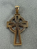 14K Gold Celtic Cross Pendant - 2grams - thumbnail 5 of 10