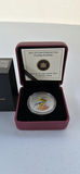 Royal Canadian Mint 2012 25-Cent Coloured Coin Evening Grosbeak - thumbnail 1 of 18