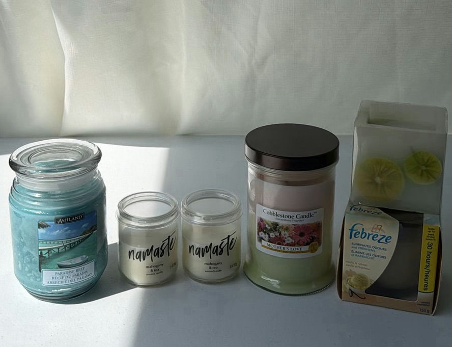 Assorted Scented Candles and Febreze Air Freshener - image 1 of 12